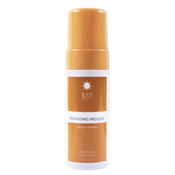 Tan Towel Bronzing Mousse With Firming Medium/Dark 120ml - Picture 2 of 2
